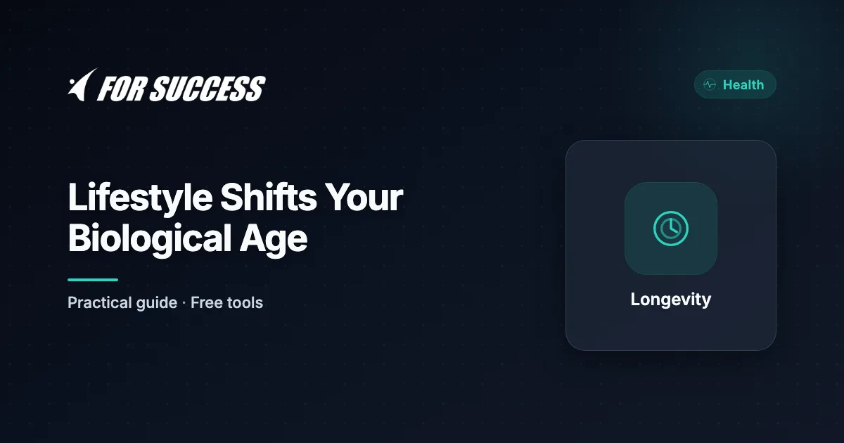Biological Age vs Chronological Age: How Lifestyle Inputs Shift the Estimate