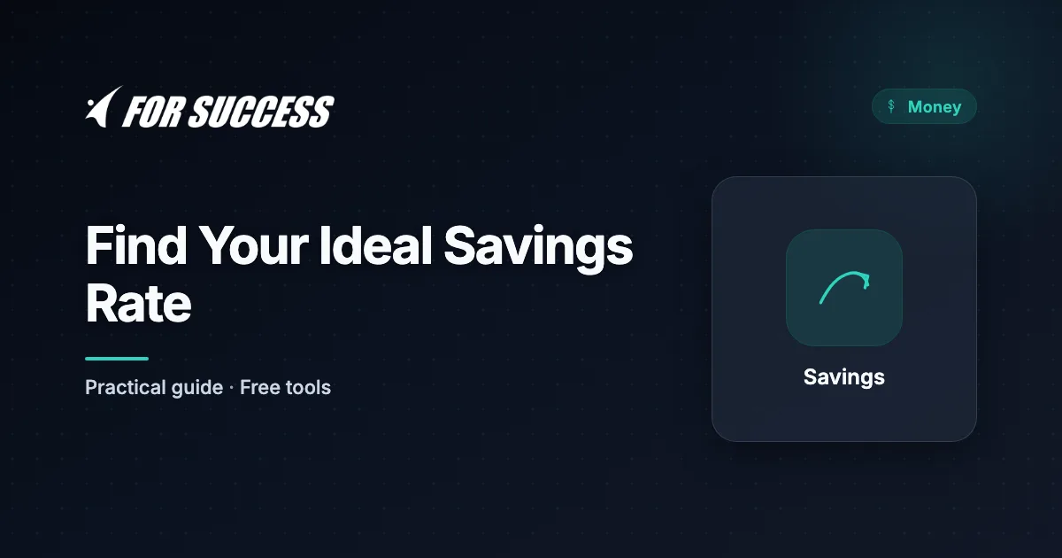What Is a Good Personal Savings Rate? Benchmarks by Age, Income, and Timeline